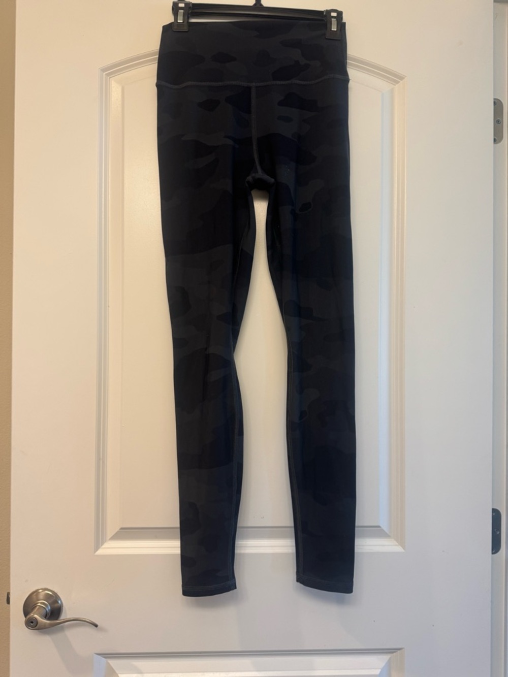 Woman’s Black Camo Performance Leggings